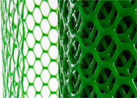 Malha plástica do furo sextavado que pesca a resistência UV da cor verde para o cultivo de aves domésticas