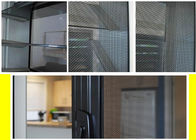Rede de arame quadrada tecida segurança galvanizada para a proteção da janela e do inseto da porta