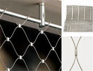316 comprimento material de aço inoxidável puro da malha 50m da corda de fio como a rede de segurança