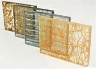 rede de arame decorativa do Interlayer de vidro da espessura de 22mm
