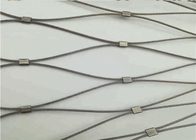 Corda de fio flexível Mesh For Zoo Animal Enclosure do diâmetro SS304 de 1.2mm