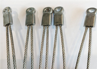 malha de aço inoxidável macia de alta elasticidade da corda de fio 1770n 7x19