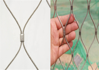 1/8 de uso reciclável de Mesh Ss 316 de aço inoxidável da corda da virola da polegada de diâmetro