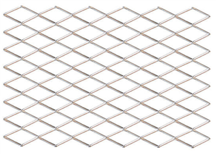 Folha de aço inoxidável Rede de arame metálico expandida Design personalizado 5m-30m comprimento
