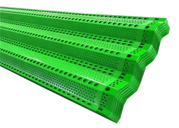 Cor verde Anti-UV Galvanizado Painéis de vedação resistentes ao vento resistentes ao tempo para carvão