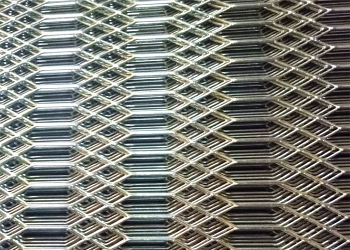 rede de arame expandida gótico galvanizada largura do metal da decoração de 1200mm