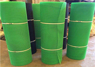 polipropileno Mesh Roll plástico do verde da abertura de 0.6cm
