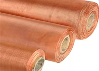 Da malha vermelha pura do cobre do Emf 99,99% da proteção de Rf rolo de cobre fino da malha que oxida não