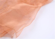 Fio de cobre 0.08-0.3mm vermelho flexível Mesh Fabric Uniform Opening Easy a cortar