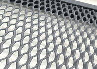 Orifício hexagonal de 2,5 mm achatado alumínio expandido malha de metal à prova de abrasão