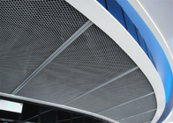 Rede de arame expandida decorativa de teto em aço inoxidável 316 com furo de 10 mm a 200 mm