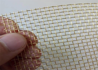 25m Filtro de malha de latão tecido em forma de retângulo