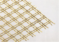 25m Filtro de malha de latão tecido em forma de retângulo