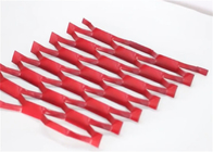 4m Cor Vermelha Rede de Arame Metálico Expandida Largura de 1m Largura do Filamento 4mm