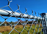 4mm preto PVC Diamond Wire Fence 5ft 6ft Alto