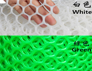 Retalhos de jardim de plástico verde HDPE hexagonal com buracos para uso na proteção da relva