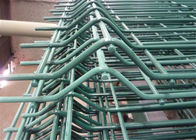 Cerca verde Panles da rede de arame do aço 3D para o aeroporto/construção/estrada de ferro