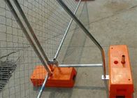 Cerca removível de aço galvanizada da rede de arame, cerco de segurança provisório
