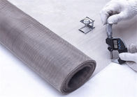 a planície de superfície brilhante do tamanho do furo de 16mm tece o fio tecido de aço inoxidável Mesh Roll