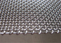 Rede de arame quadrada de aço inoxidável temperatura do tamanho padrão de 1.22m * de 25m anti alta