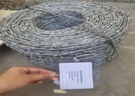 Calibre de aço inoxidável de alta elasticidade do arame farpado 14 para o cerco da segurança da prisão