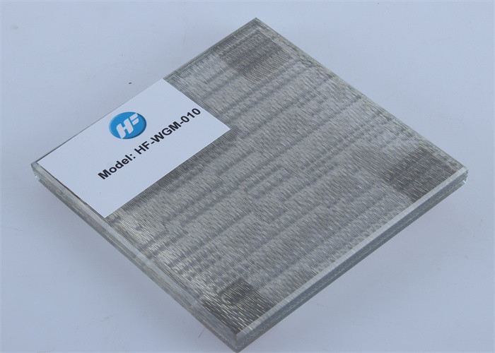 fio de metal de Mesh Laminated Glass Uv Resistant da espessura de 8mm para separações
