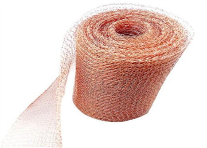 uso de Mesh Cloth Roll Insulate Noise do cobre da largura de 250mm