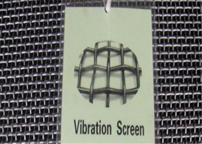 Rede de arame frisada do Weave liso para peneirar a força de alta elasticidade da tela de vibração