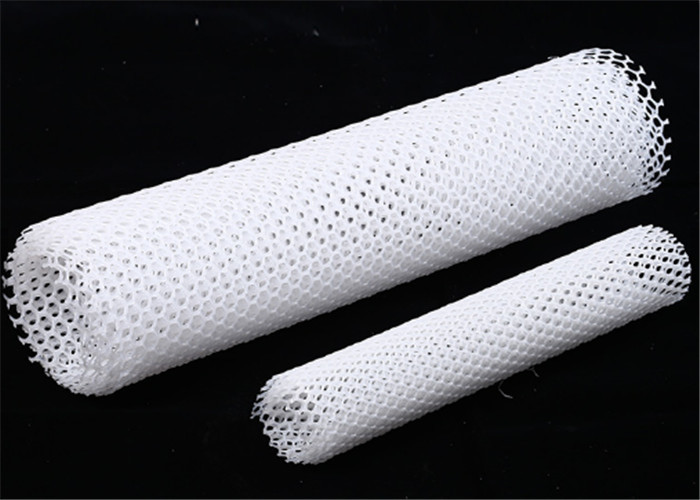 Comprimento expulso Mesh Netting Roll plástico branco do polipropileno 5m