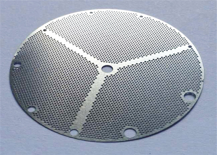 grade perfurada de Mesh High Precision Circle Hexagon do metal de 250mm