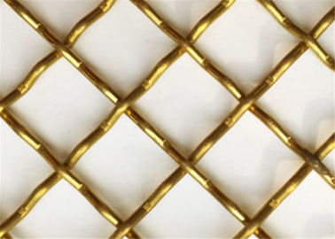 Quadrado de cobre rede de arame tecida personalizada para a peneira e o filtro da indústria química